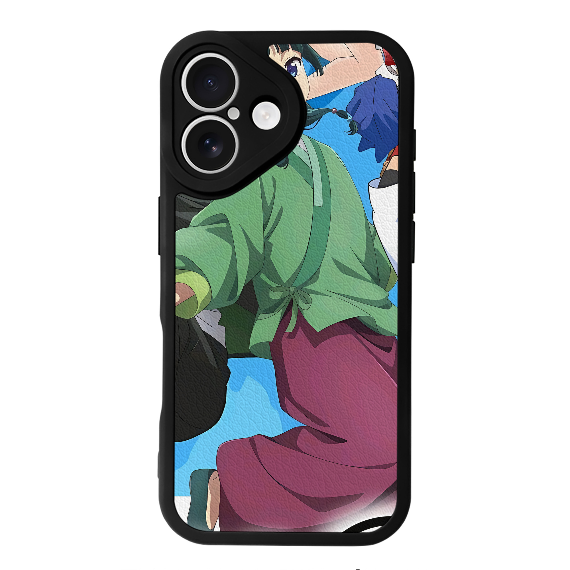 薬屋のひとりごと The Apothecary Diaries 【iPhone 16シリーズ対応】シリコンスマホケース（レザー調） 材質：シリコン